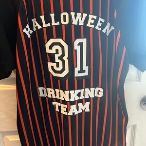 Halloween baseball jersey